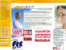 Tablet Screenshot of aiqum.de